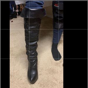 Black Knee high boots